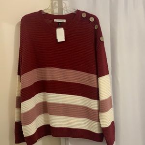 NWT Nordstrom Planet Gold Plus Sweater